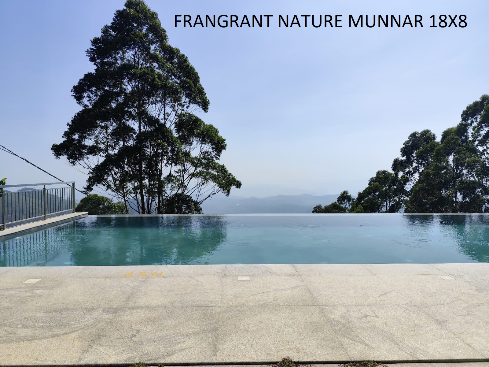 Fragrant Nature Munnar resort pool by Moothedan